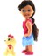 Cute Girl Sarı Köpekli ve Kumral Mini Bebek 4