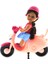 Cute Doll Mini Bebek ve Pembe Vespa 2