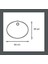 Busi Oval Lavabo 38 cm 2