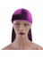 Unisex Zarif Kadife Bandana Şapka Uzun Kuyruk Müslüman Headwrap Kemo Şapka Mor (Yurt Dışından) 3