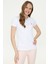 Kadın Beyaz Basic T-Shirt 50246287-VR013 1