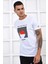 Bisiklet Yaka You Had Me At Logo T-Shirt - Beyaz 2