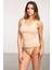 Basic Singlet Pamuklu Kalın Askılı Atlet Ten (2 Paket) 2