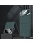 Samsung Galaxy Z Flip3 5g Için Gkk Ultra-Ince Tam Kapak Kılıf Koyu Yeşil 1