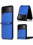 Samsung Galaxy Z Flip3 5g Için Karbon Fiber Doku Kılıf Mavi 2