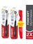 FoamSoft Siyah Yumuşak Diş Fırçası x2 Adet + Fırça Kabı 1