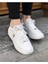 Exxy Beyaz Kadın Sneaker Günlük Spor Ayakkabı V3 5