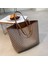 2 Adet/takım Lüks Tasarımcı Kadın Trendleri Içın Kapali Tote Çanta Tasarımcı Çızgili Shopper Omuz Alışveriş Çantası (Yurt Dışından) 3