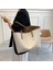2 Adet/takım Lüks Tasarımcı Kadın Trendleri Içın Kapali Tote Çanta Tasarımcı Çızgili Shopper Omuz Alışveriş Çantası (Yurt Dışından) 5