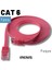 5 Adet CAT6 Yassı Ethernet (Network, LAN) Kablosu, Fuşya, 10 metre 4