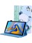 Tab A8 10.5 2021 SM-X200/X205 Için Desenli Standlı Kartlıklı Deri Koruyucu Tablet Kılıfı (Yurt Dışından) 1