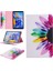 Galaxy Tab A 10.5 (2018) T590 T595 Için Desenli Standlı Cüzdan Tasarımlı Deri Tablet Kılıfı (Yurt Dışından) 1