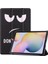 Galaxy Tab S7 Için Desenli Baskılı Pu Deri Stand Kapaklı Koruyucu Tablet Kılıfı (Yurt Dışından) 1