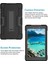 Galaxy Tab A 8.0 Wi-Fi (2019) SM-T290 Için Darbeye Çizilmeye Dayanıklı Standlı Tablet Kılıfı - Siyah (Yurt Dışından) 3