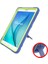 Galaxy Tab E 9.6 T560 Için Düşmeye Toza Dayanıklı Pc + Tpu Koruyucu Standlı Tablet Kılıfı - Mavi/yeşil (Yurt Dışından) 5