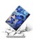 Galaxy Tab A 10.1 (2016) Için Darbeye Dayanıklı Baskılı Kartlıklı Standlı Pu Deri Tablet Kılıfı - Mavi (Yurt Dışından) 4