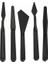 Plastik Spatula Set 5'li 5