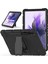 Galaxy Tab S7 + / S7 Fe 12.4 "3 Katlı Silikon Kılıf (Yurt Dışından) 2