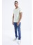 Açık Yeşil Basic Kısa Kol Standart Kalıp V Yaka Erkek T-Shirt - 87912 4
