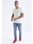 Açık Yeşil Erkek Basic Kısa Kol Standart Kalıp O Yaka T-shirt - 87911 4