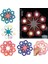 4 Adet Pop Fidget Spinners, Push Popit Fidget Spinner, Fidget Pack El Spinner (Pentagon) (Yurt Dışından) 1