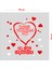 Happy Valentines Day 14 Şubat Sevgililer Günü Cam Vitrin Oda Stickerı 70CM 1