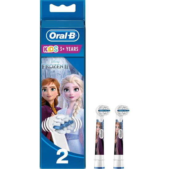 Oral-B Frozen Çocuklar İçin 2'li Diş Fırçası Yedek Başlığı EB10