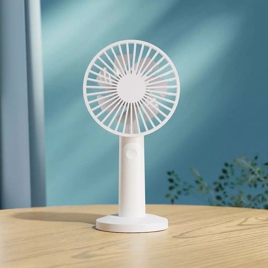 Ручной складной вентилятор xiaomi qualitell zero handheld fan 3 режима