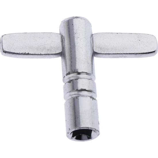 Perfk 5mm Davul Anahtar Vurmalı Kare Anahtar Davullar Cilt Skins Tuning Gümüş Fininınsh (Yurt Dışından)