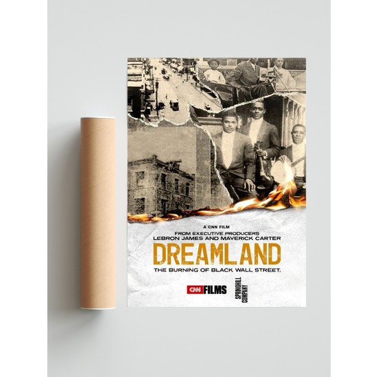 Dreamland The Burning Of Black Wall Street Ingilizce Poster Fiyat   110000151481459 