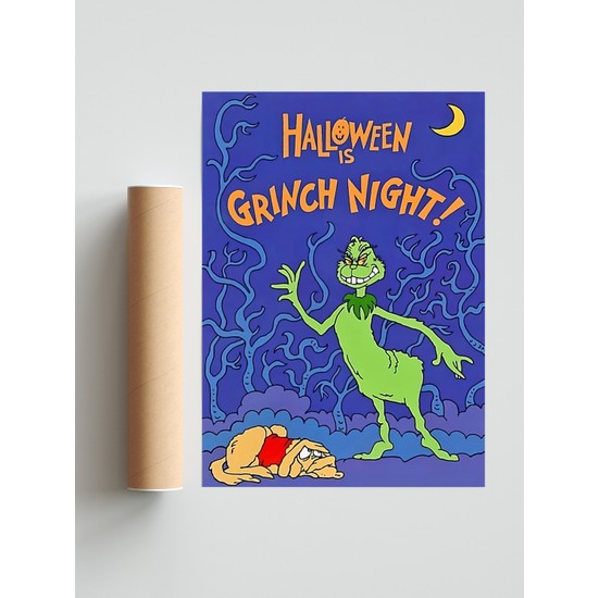 Halloween Is Grinch Night Ingilizce Poster Fiyatı
