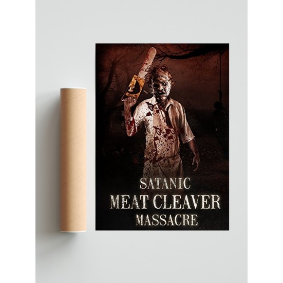 Satanic Meat Cleaver Massacre Ingilizce Poster Fiyatı