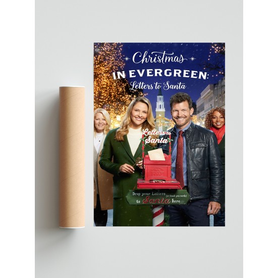 Christmas In Evergreen Letters To Santa Ingilizce Poster Fiyatı