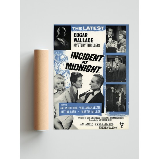 Incident At Midnight Ingilizce Poster Fiyatı Taksit Seçenekleri