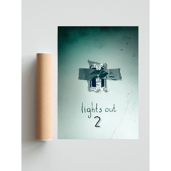 Lights Out 2 Ingilizce Poster Fiyatı Taksit Seçenekleri