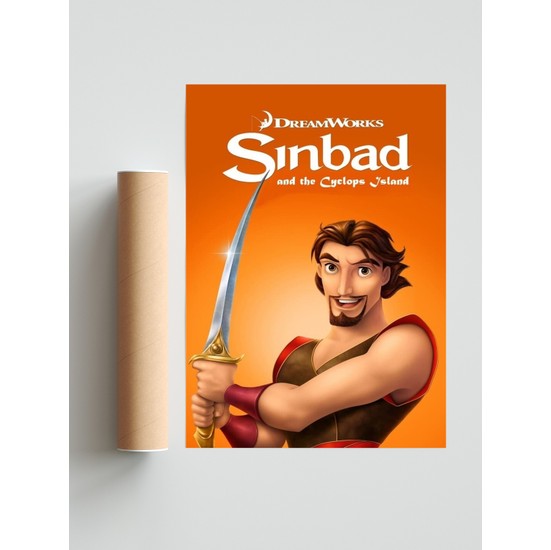 Sinbad And The Cyclops Island Ingilizce Poster Fiyatı