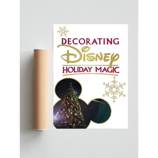 Decorating Disney Holiday Magic Ingilizce Poster Fiyatı