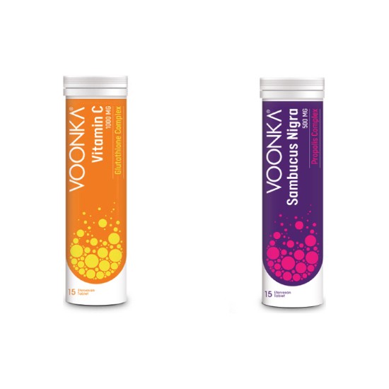 Voonka Vitamin C, Glutatyon,çinko ve Vitamin D 15 Efervesan Fiyatı