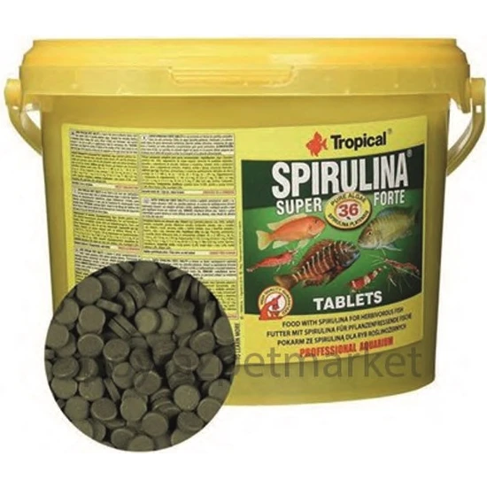 Tropical Super Spirulina Forte Tablets 50 adet