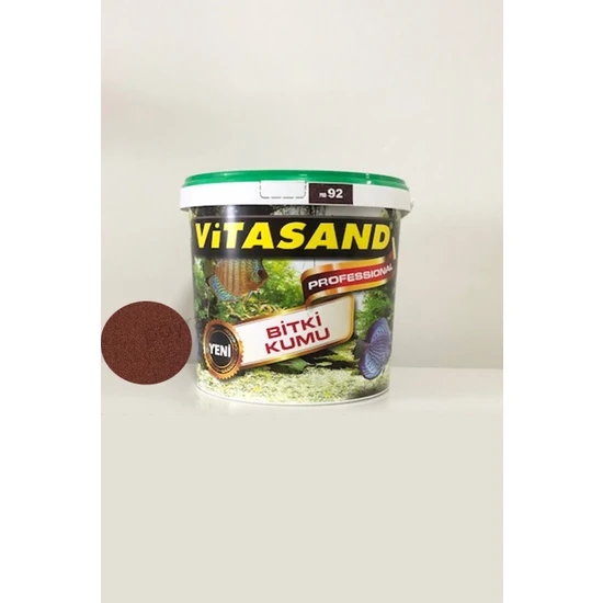 Vitasand Demir İçerikli Kırmızı Bitki Kumu 1-2mm 20 kg