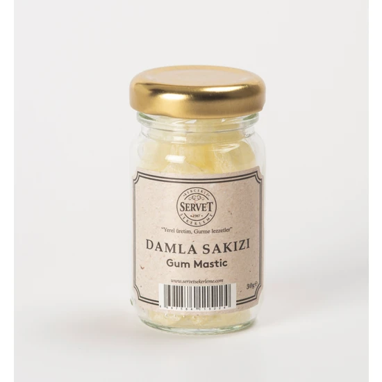 Bercekız Servet Şekerleme Damla Sakızı -Doğal 30 gr