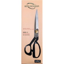 Scissors Eco Scissor Terzi ve Tekstil Makası 11'' (28CM) Siyah)