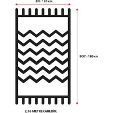 Aksu Kaymaz Taban Halı 120x180 Piramit