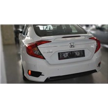 Bavyera Honda Cıvıc Fc5 Orta Boy Isıklı Spoıler (Boyasız)