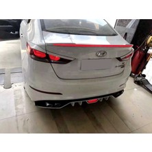 Bavyera Hyundaı Elantra 2014-2018 LED Spoıler (Boyasız)