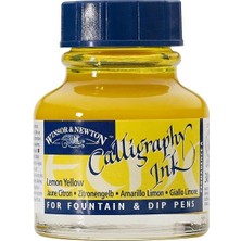Artline Winsor&newton Kaligrafi Mürekkebi 30 Ml. Lemon Yellow 345 1111345
