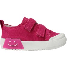 Vicco Luffy Keten Işıklı Bebek Spor Ayakkabısı Fuşya