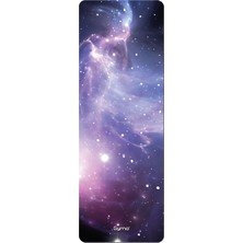 Gymo Pro Series Seyahat Yoga Matı Katlanabilir Süet Kauçuk 1.5 mm Galaxy