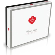Cotton Box Plain Çift Kişilik Nevresim Takımı Bitter Petrol-Siyah