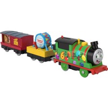 Fisher Price Thomas&friends Motorized Percy Festif HFX97 HDY72 Lisanslı Ürün